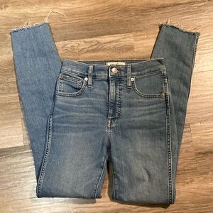 Madewell 10” High Rise Skinny